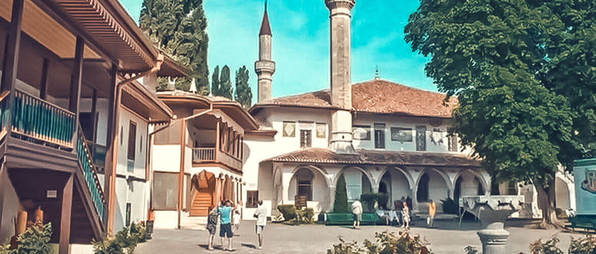 Ханский дворец Бахчисарай. Взято из интернета