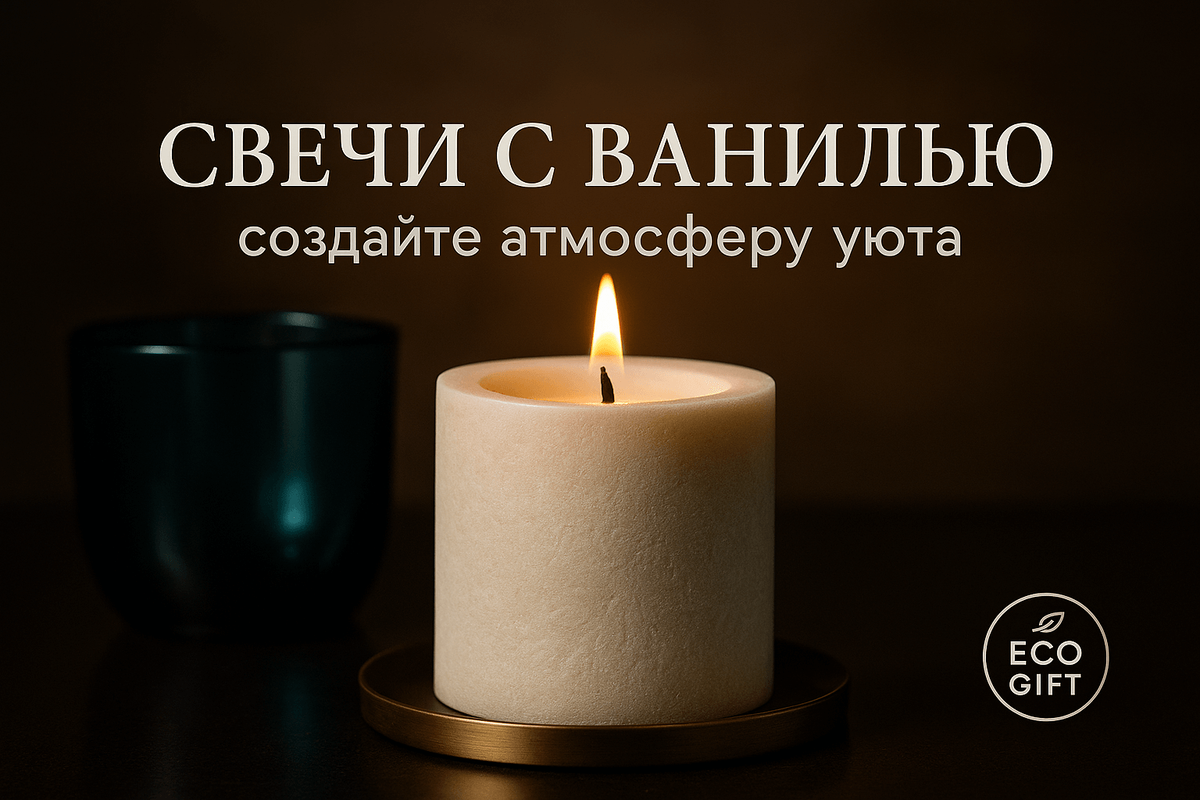    Создайте атмосферу домашнего уюта с ванильными свечами Марина Погодина