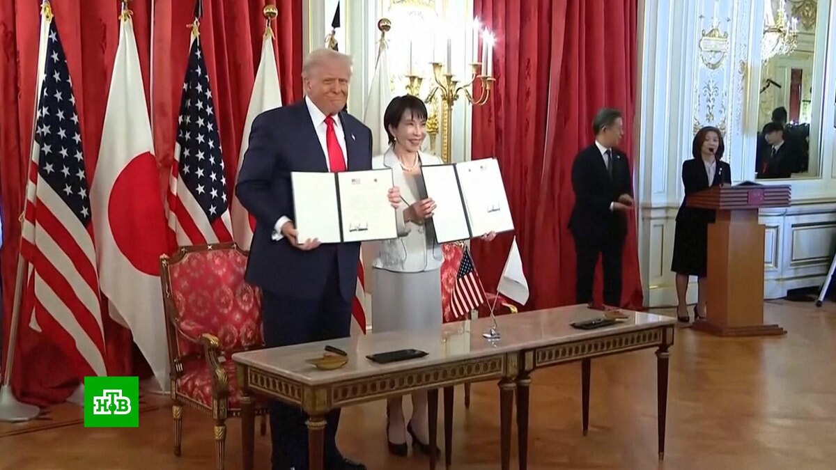    Трамп и Такаити объявили о «золотой эре»    американо-японского    альянса