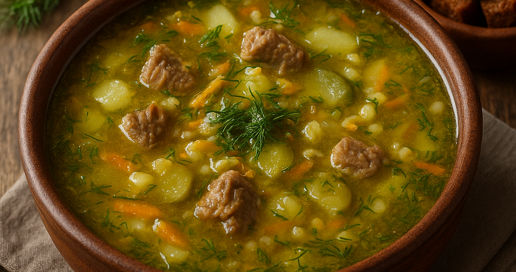 Рассольник: истинный вкус России 🌿🍲