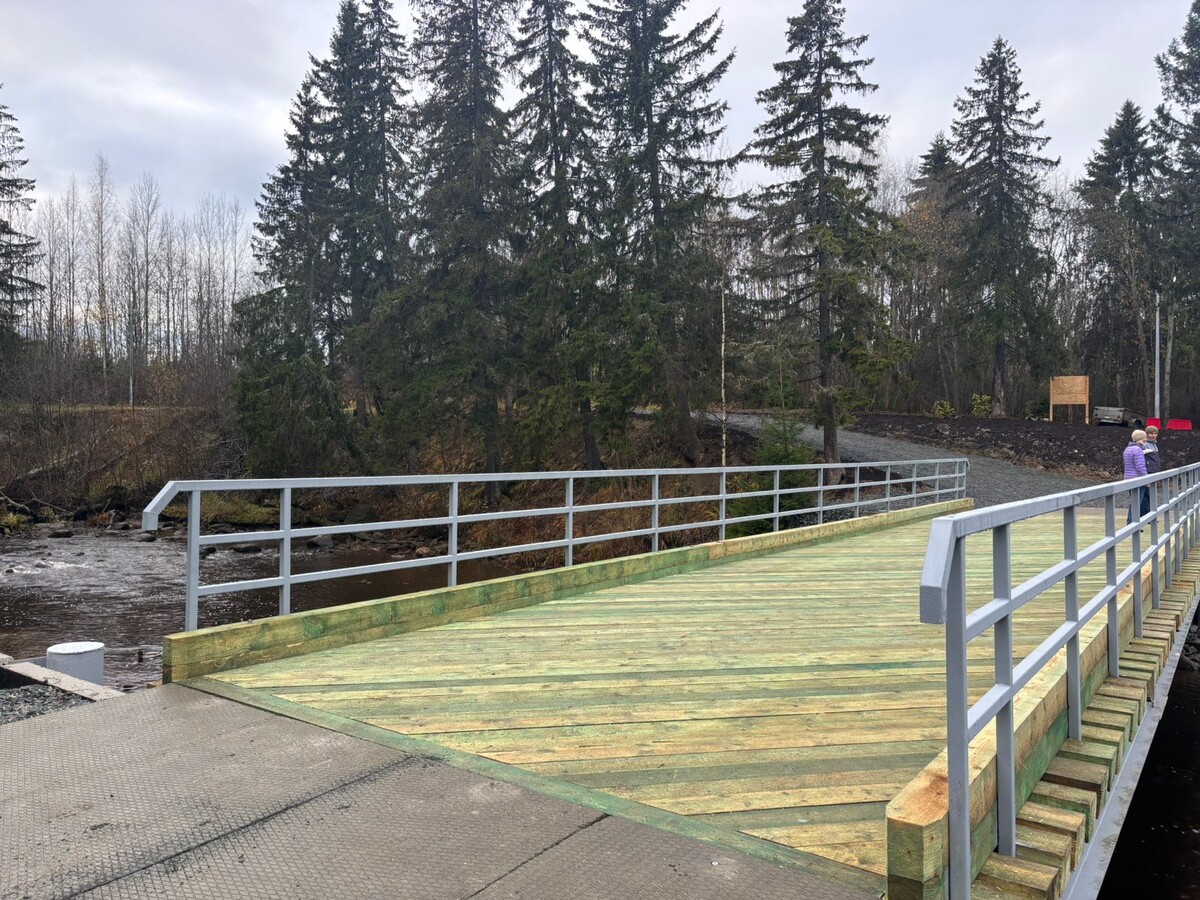    В Петрозаводске открыто движение по новому Курганскому мосту© Инна Колыхматова