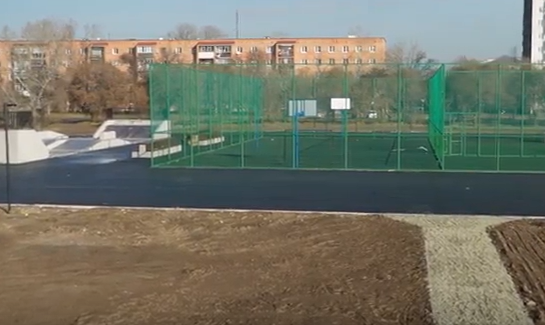     В Минусинске на опушке леса появился новый спортивный парк