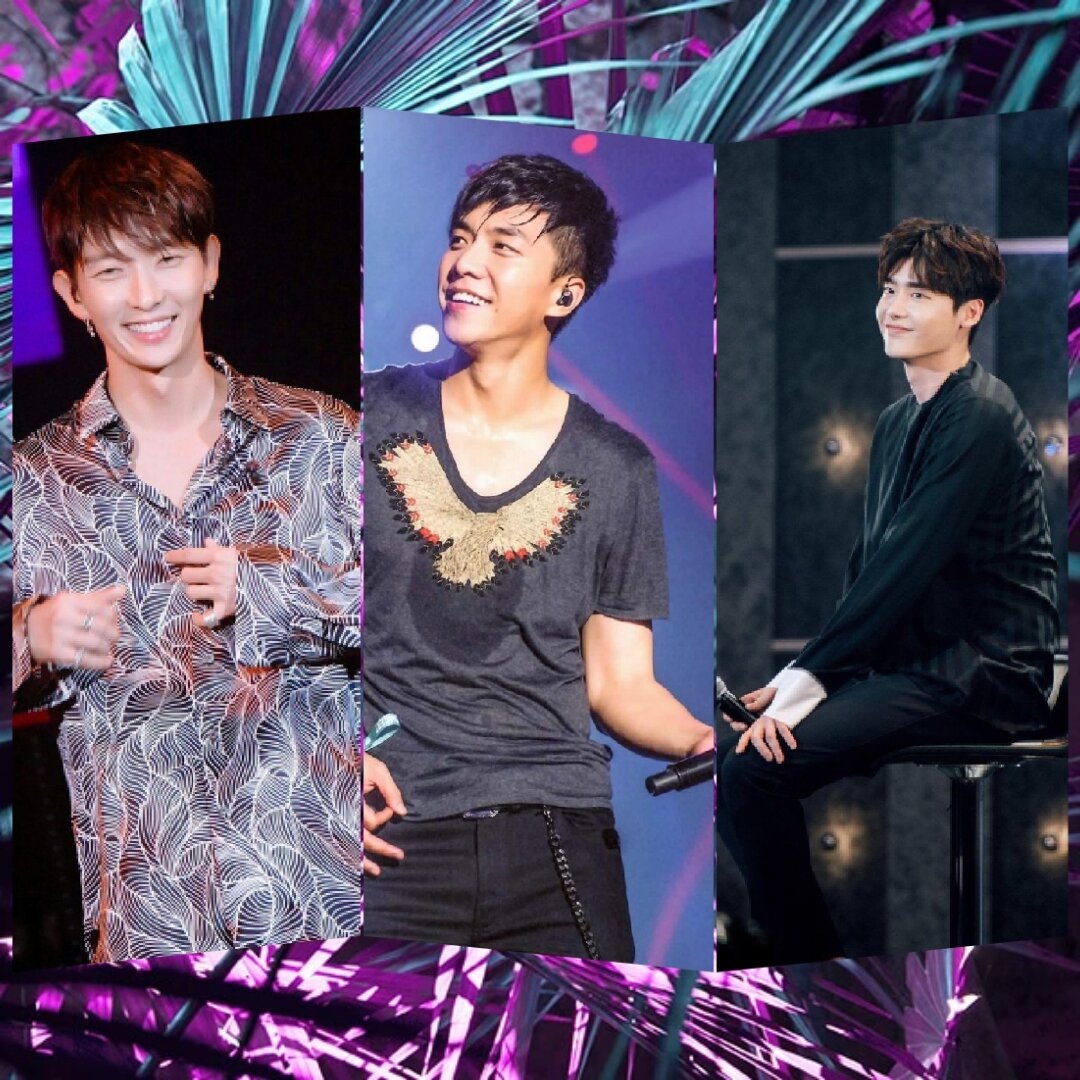 Три танцующих актёра по фамилии Ли)) Честно абсолютно случайно))