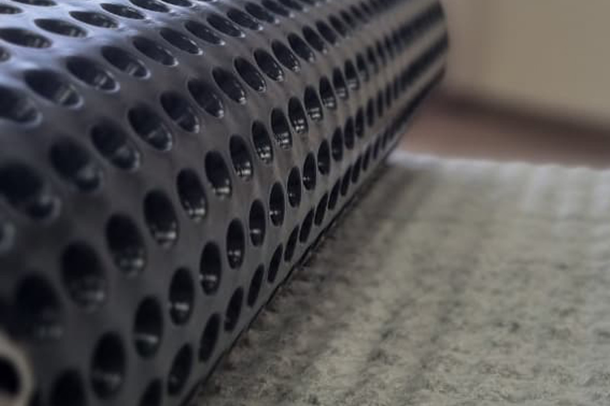 Структура дренажной мембрана Грунтер