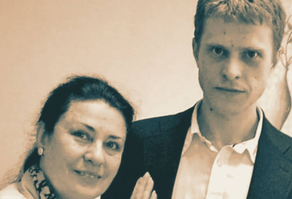 Фото: Валентина с сыном 