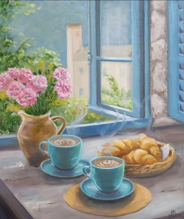 "Кофе с круассанами"