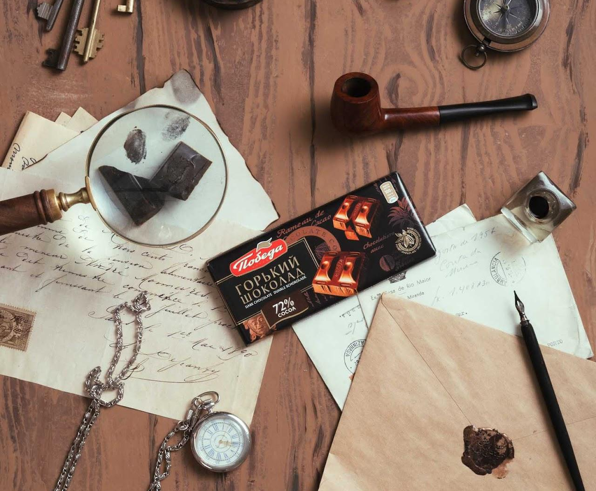 В составе шоколада «Победа» нет какао-порошка, только тертое какао и какао-масло