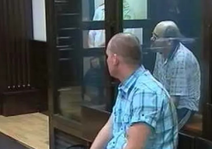 Валерий Полковников в зале суда: кадр «России 1»