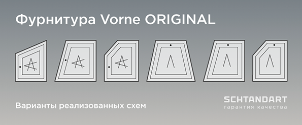 Возможна и другая конфигурация, но при этом потребуется согласование с технологами производства.
