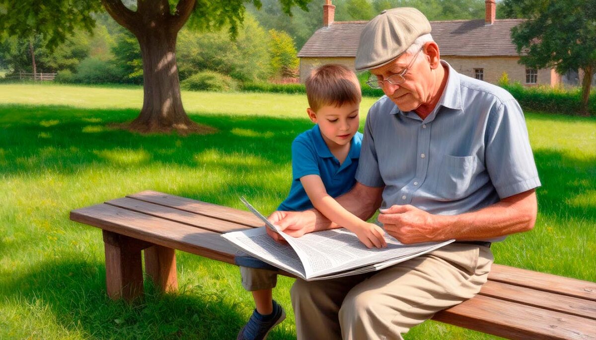 Зона отдыха с удобными скамейками создаёт комфортное пространство, где пожилые люди могут расслабиться, насладиться природой, восстановить силы после прогулок и пообщаться с внуками.