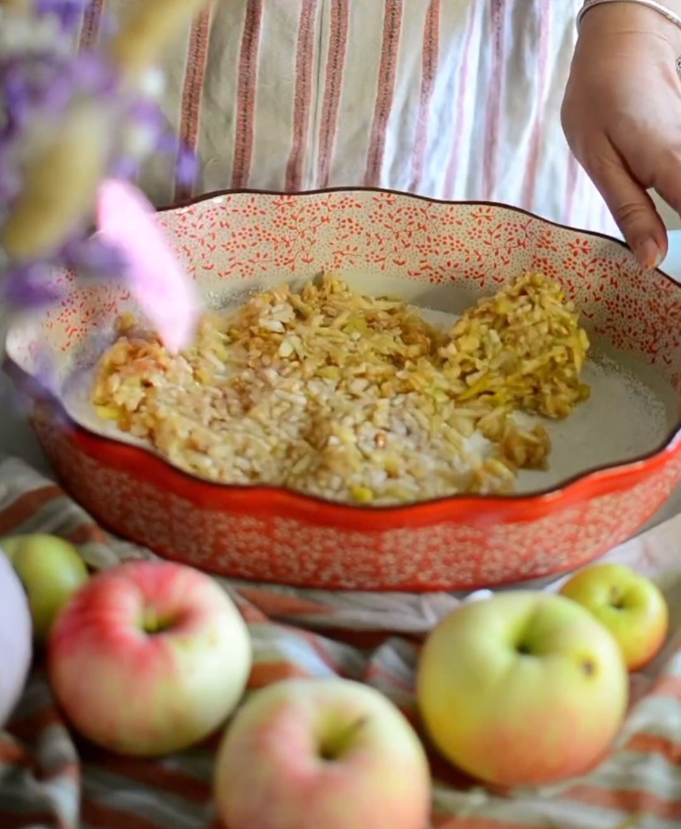 Трем яблоки для начинки