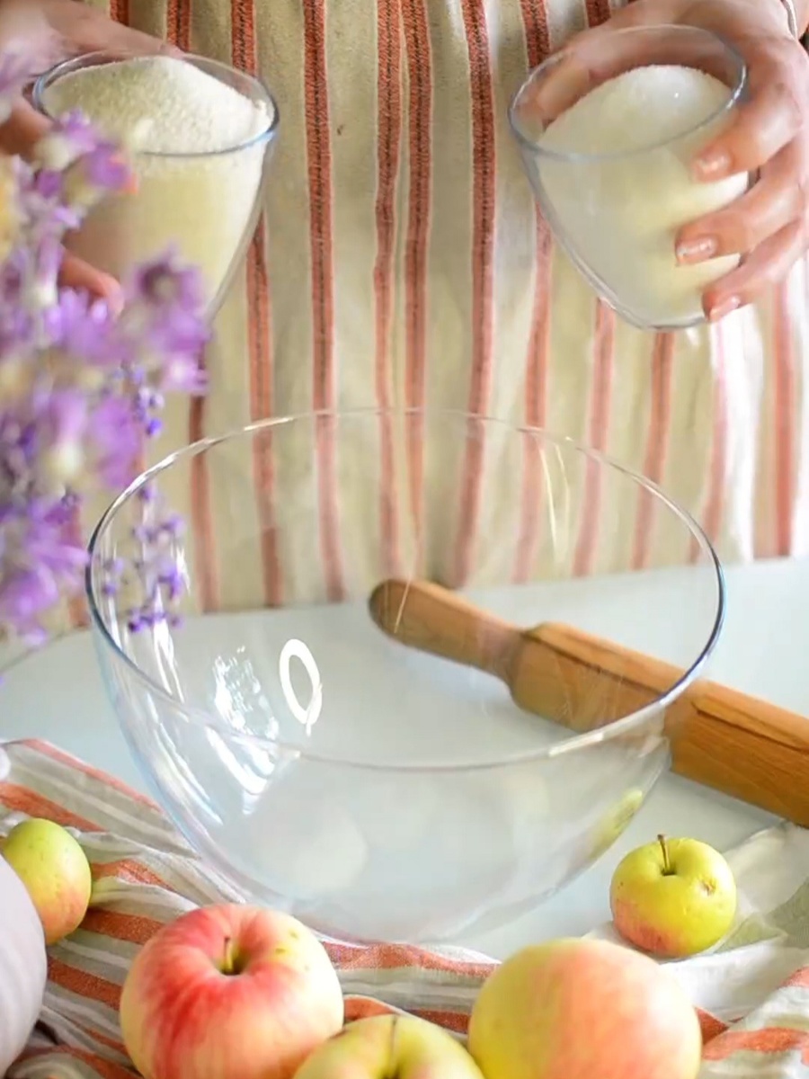 Насыпной пирог 3 стакана