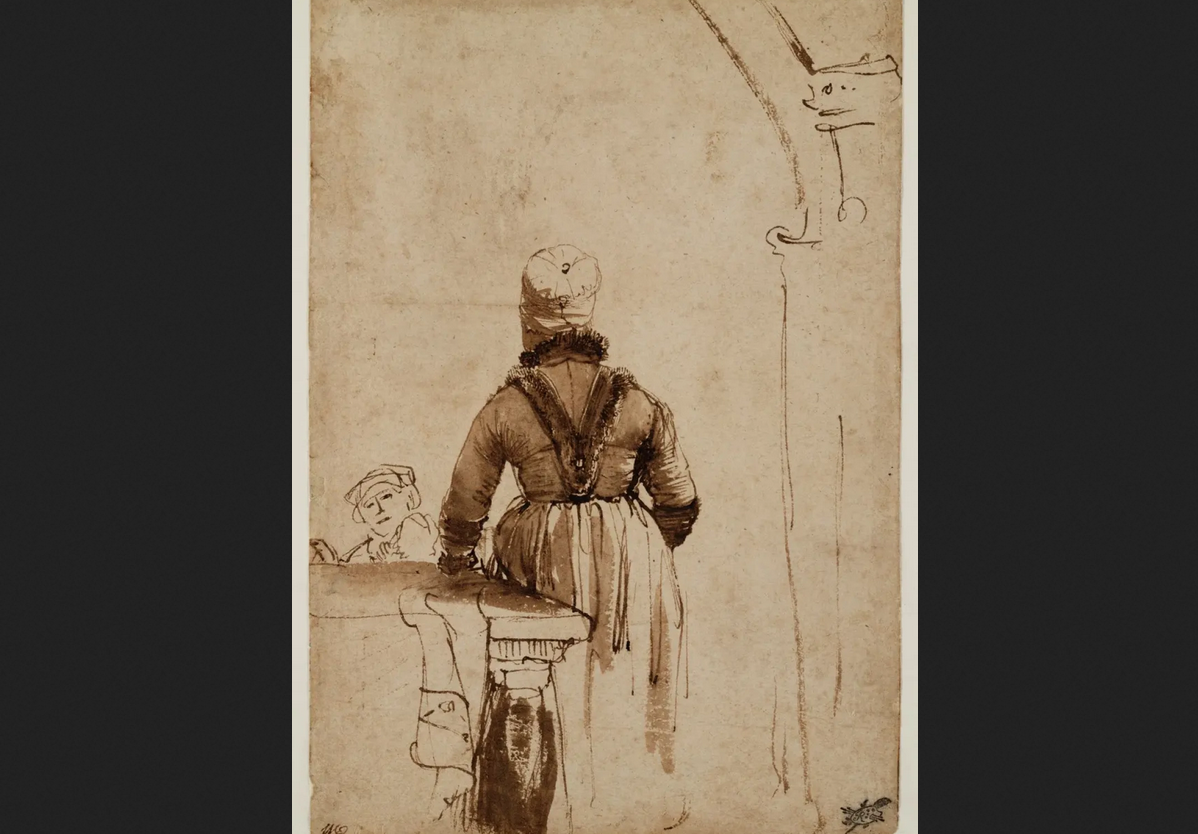 Рембрандт ван Рейн. Единственное изображение  Гертье Диркс.