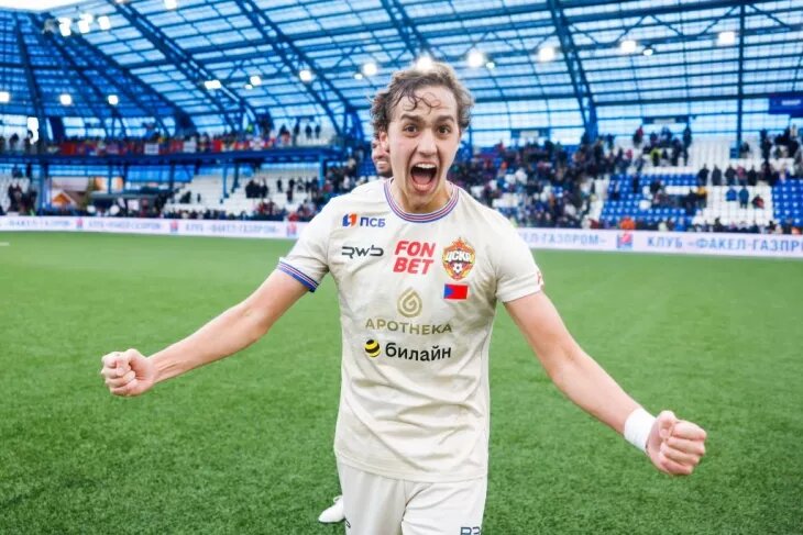 Фото: ПФК ЦСКА, Скриншот трансляции Матч ТВ