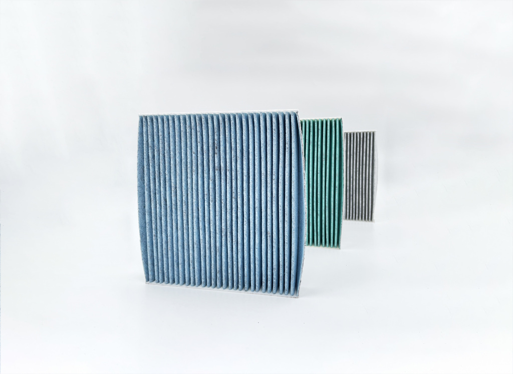 "Синие" фильтры стали самыми плотными в линейке салонных фильтров BIG FILTER