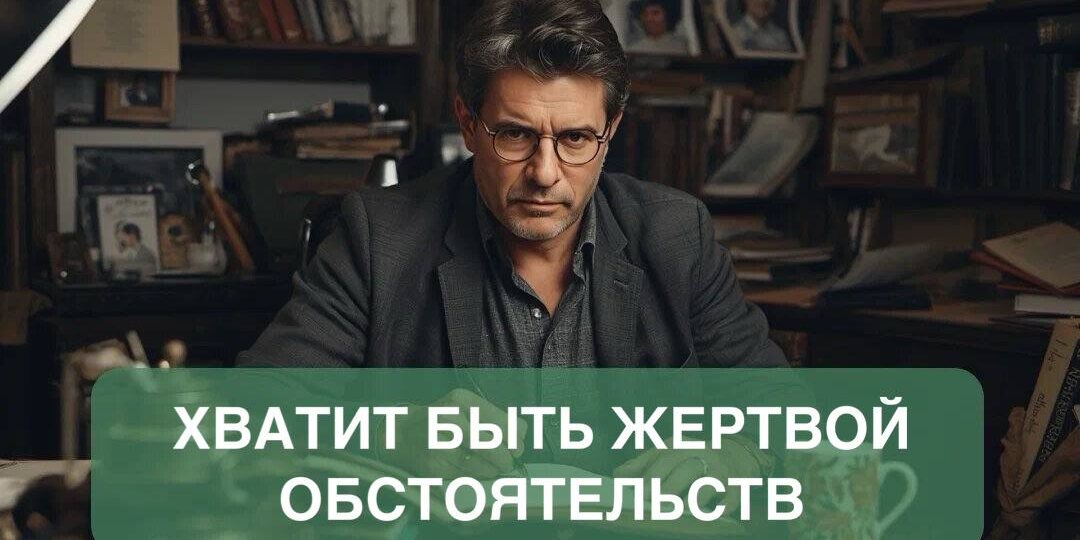 Хватит быть жертвой обстаятельств