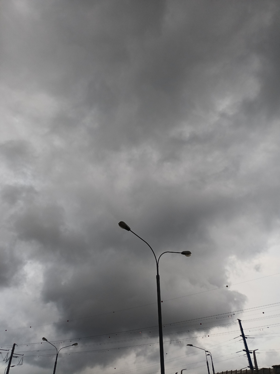 Небо в тучах