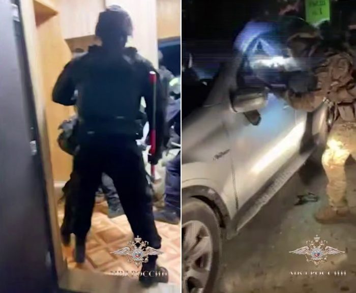 Кадры оперативной съемки, МВД.