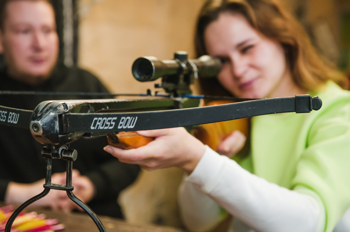 Корпоратив в стрелковом клубе Шервуд