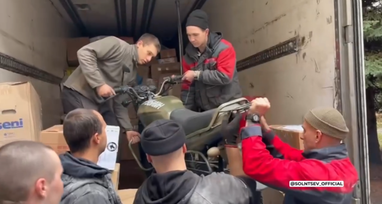    Гуманитарную помощь из Оренбуржья доставили в Донбасс Оренбуржье