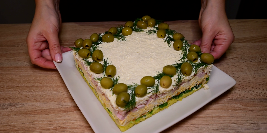 Салат Белый принц. Забираю в копилку к новогоднему столу