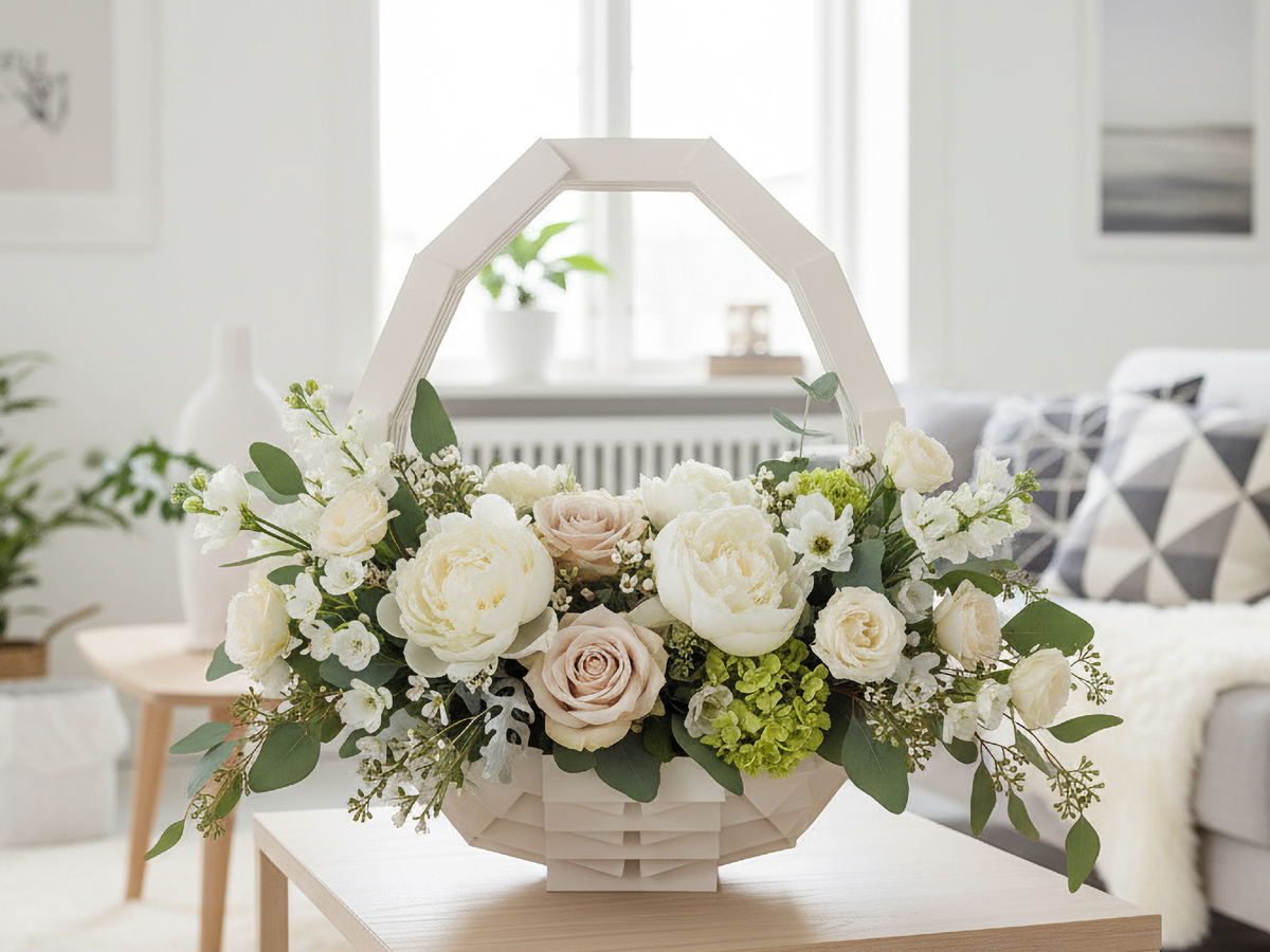 Корзина EGG в скандинавском стиле