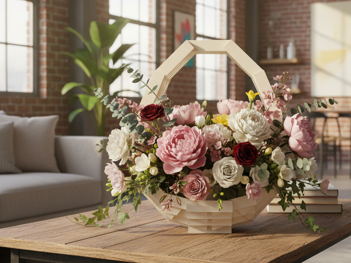 Корзина EGG в лофт стиле