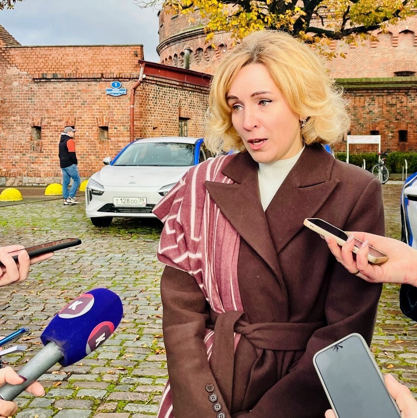 заместитель министра развития инфраструктуры Калининградской области Елена Орлова