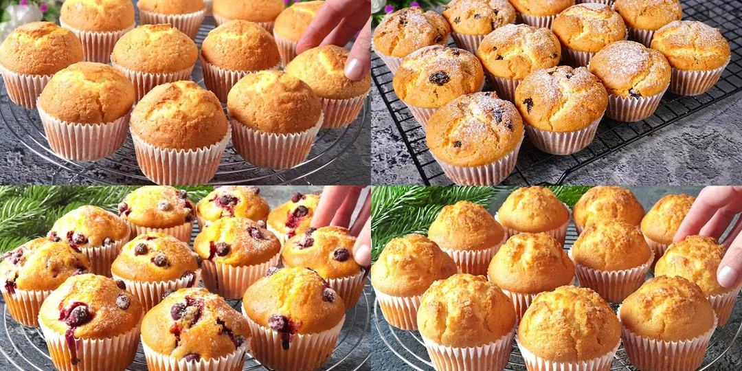 Вы будете делать этот кекс каждый день! 4 простых и быстрых рецепта. Выпечка