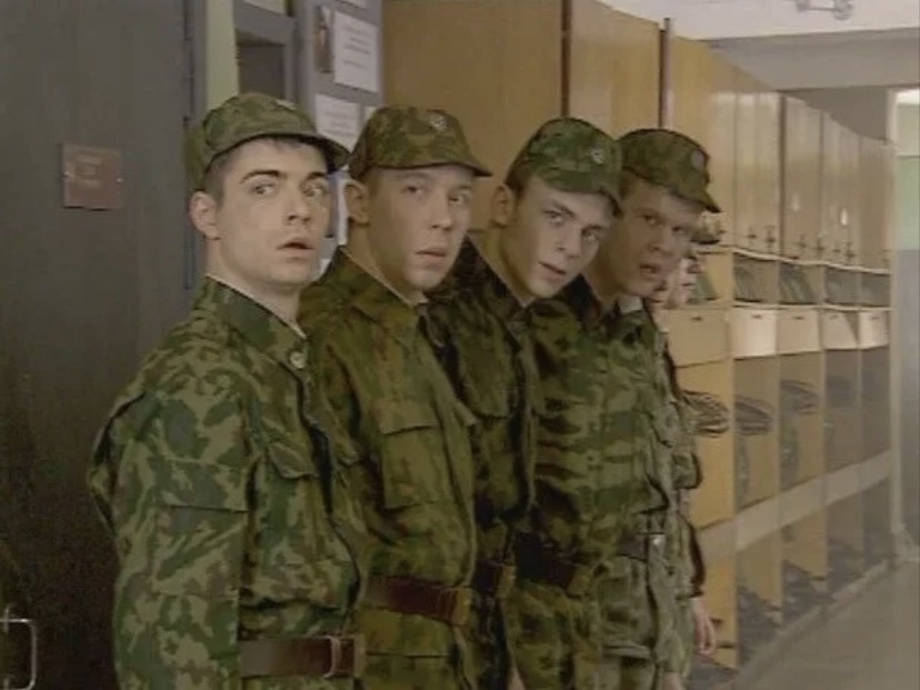 Кадр из сериала «Солдаты»