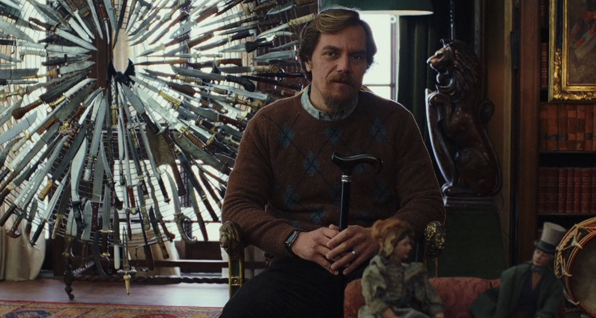 Кадр из фильма "Достать ножи". Яндекс картинки.