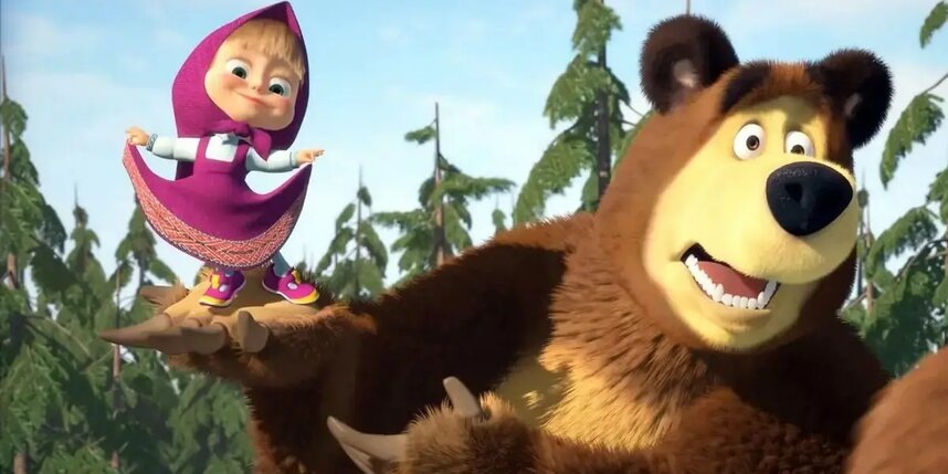    Психолог дала ответ, может ли Маша научить юных зрителей плохому.Кадр из мультсериала "Маша и медведь" | Анимаккорд