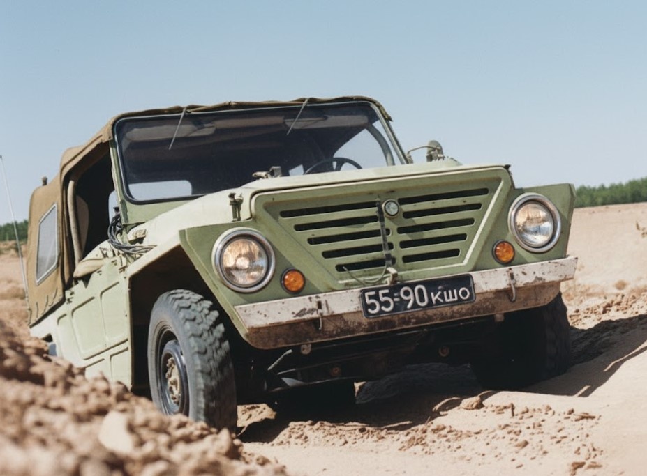 ВАЗ-Э2121 на испытаниях