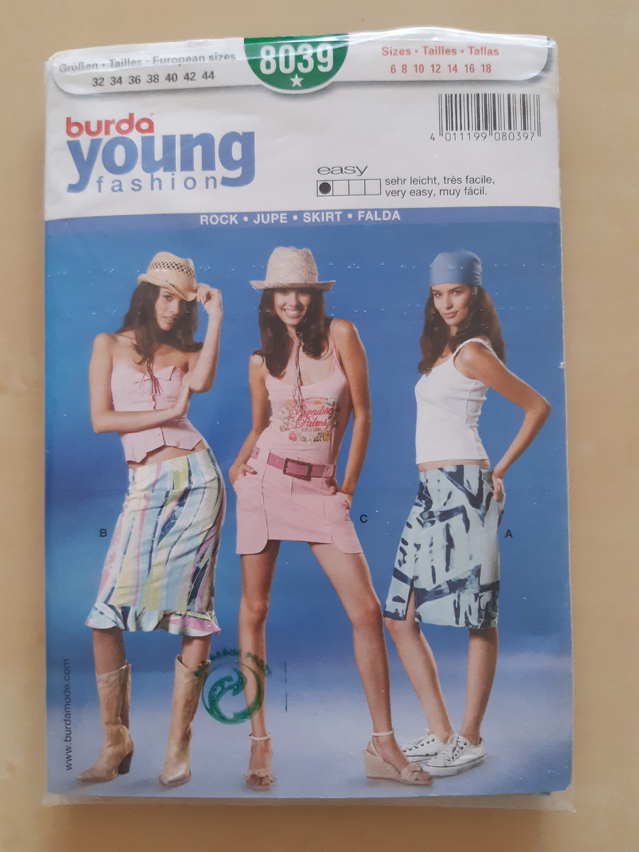 Выкройка Burda модель А 