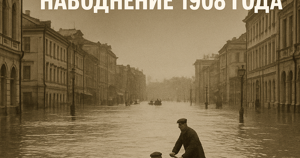 Когда Москва чуть не стала второй Венецией: наводнение 1908 года