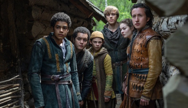 Фрагмент из сериала "Письмо королю"