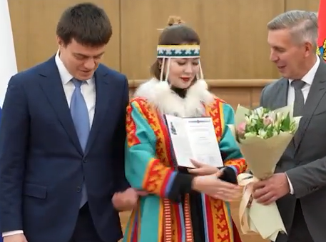     В Красноярске состоялось торжественное вручение краевых именных стипендий