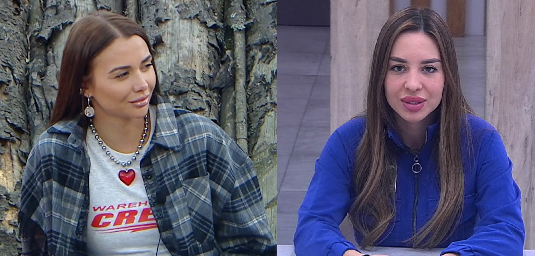 Лена Тепловодская/ Женя Дорожкина (фото из эфира на «Okko»)