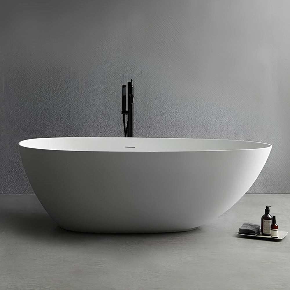 Ванна из искуственного камня в интерьере от UNI-FLOW