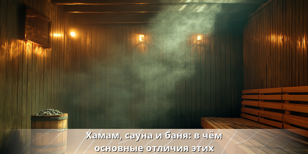 Хамам, сауна и баня: в чём основные отличия этих парных?