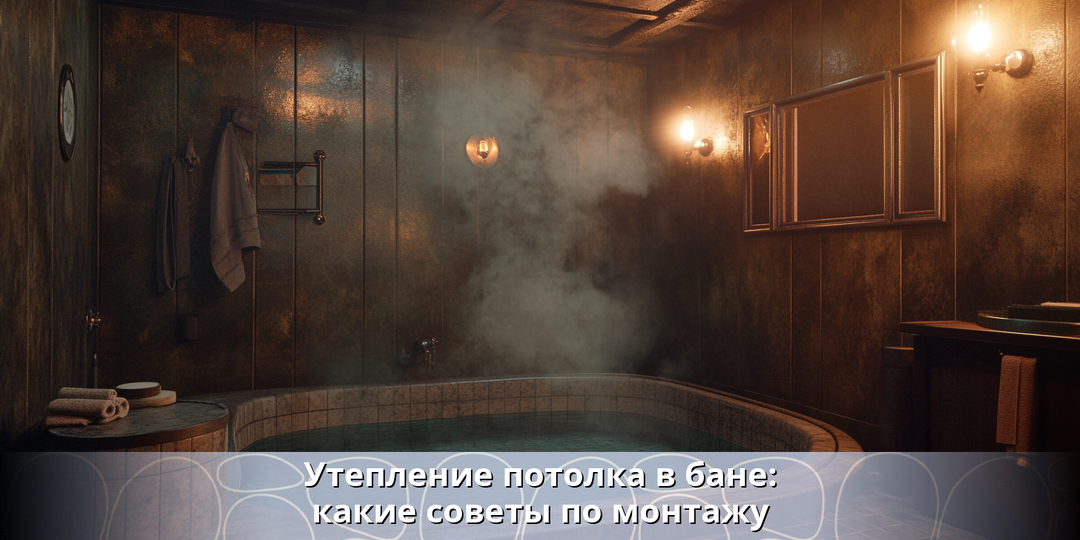 Утепление потолка в бане: какие советы по монтажу помогут достичь эффекта?