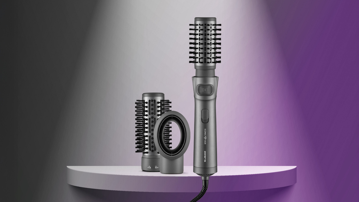 Polaris PHSB 1100Ri — современный фен-щетка для деликатной укладки.