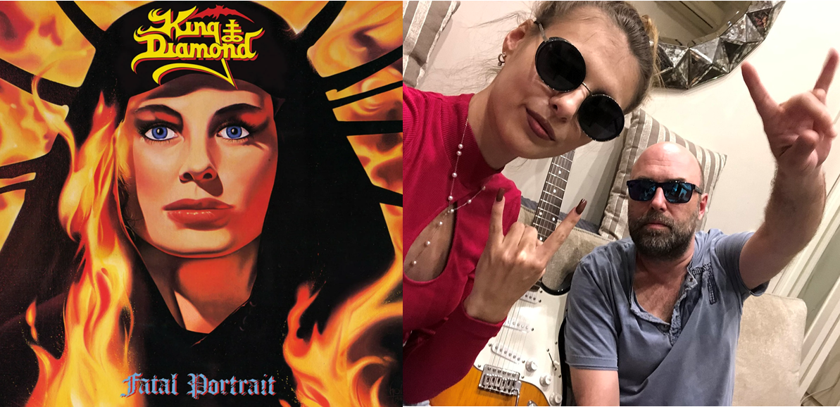 Обложка НОВЕЙШЕГО ВИДЕО обзора ROCK Готовцефф Band | KING DIAMOND | «Fatal Portrait»