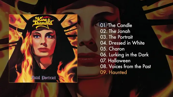 трек-лист альбома KING DIAMOND «Fatal Portrait» © 1986 - Roadrunner
