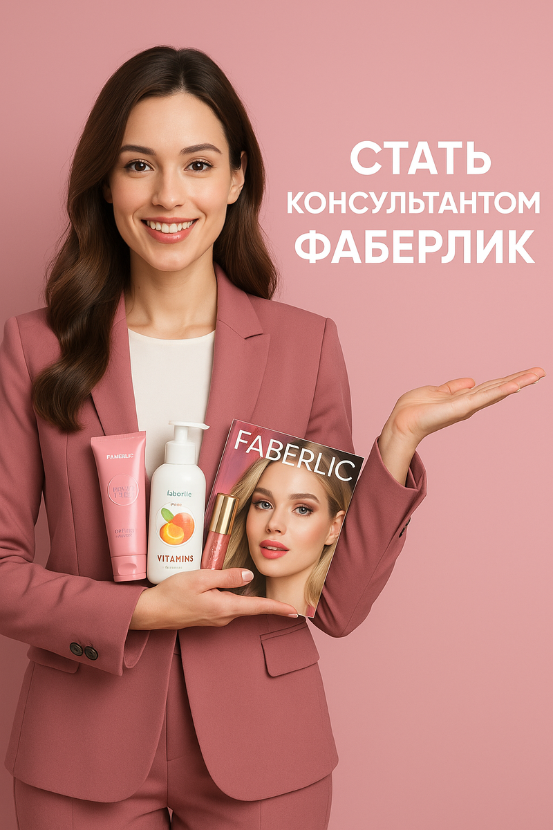 Стать консультантом Фаберлик 