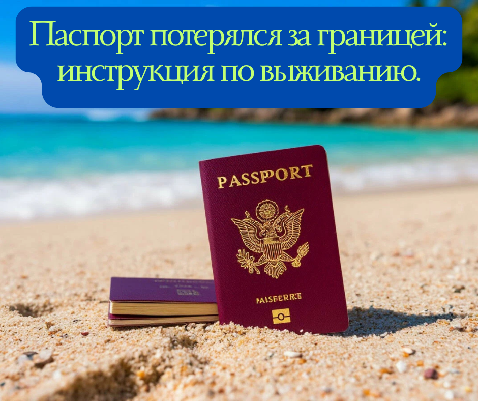 Паспорт потерялся за границей: инструкция по выживанию.