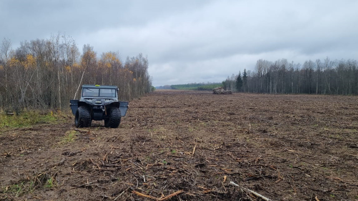 Фото: Болотоход Инжиниринговой Компании «2К»