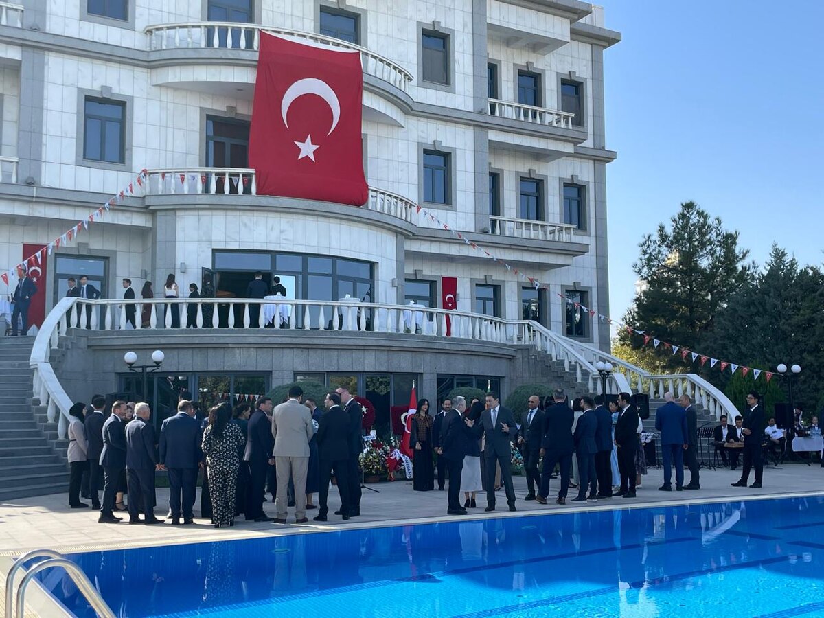 Торжественный прием по случаю Дня Турецкой Республики, 29 октября, 2025 г., Ашхабад, Туркменистан (Фото: БТ)