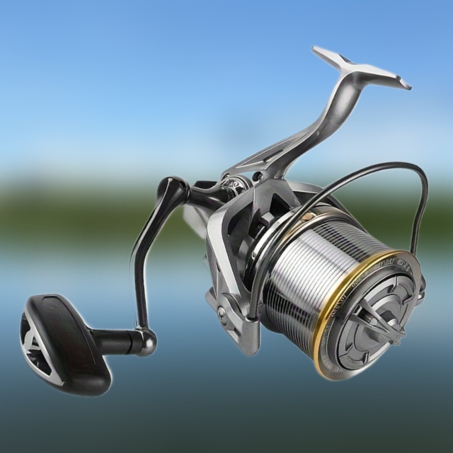 Силовая безынерционная рыболовная катушка