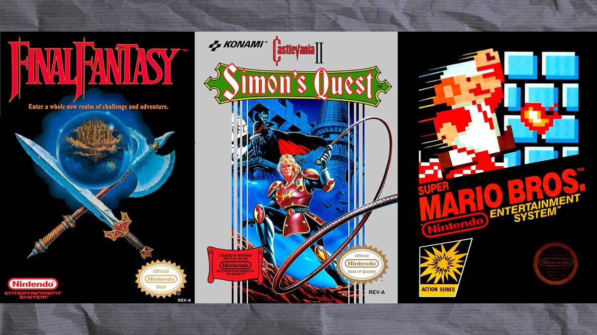 Иллюстрации с коробок игр для NES, которые можно перепутать с обложками приключенческих романов